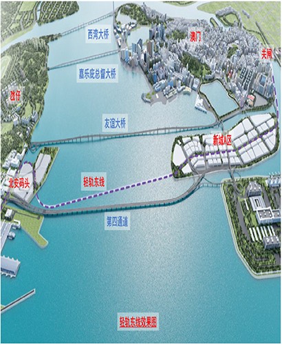 Macau Light Rail Transit East Line Temporary Pier Project